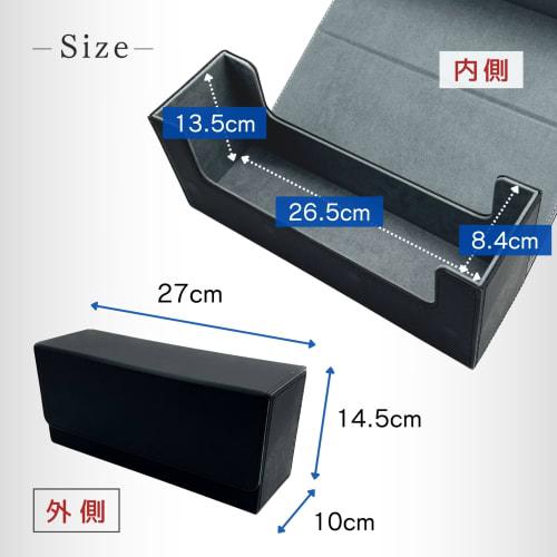 SPICA PSA BGS Storage Box, Deck Case, Authentication, Trading Card Storage, Preservation (Black)