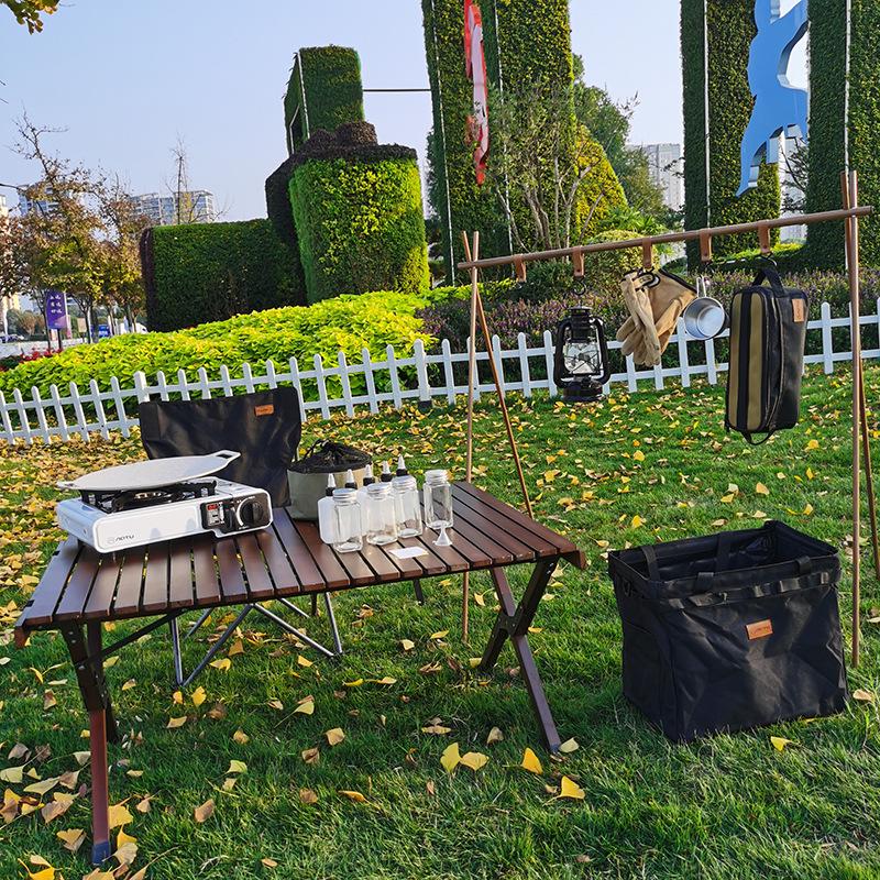 Portable Camping Seasoning Bottle Set with Sealed Oil Bottles and Storage Bag