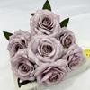 Rose Flower Artificial Wedding Hotel Restaurant Desktop Decoration Room Ornament