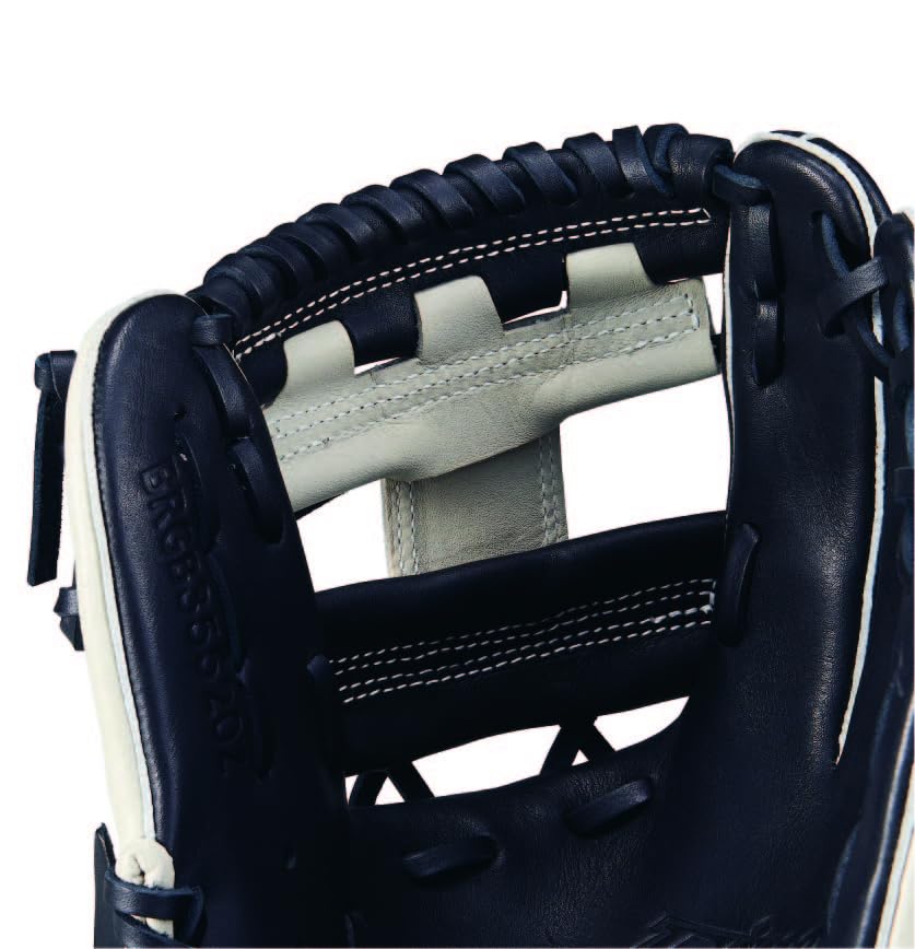 ZETT Soft Baseball Glove Fine Play All Round Black X Gray Right Pitch Size: 4 BRGB35520Z