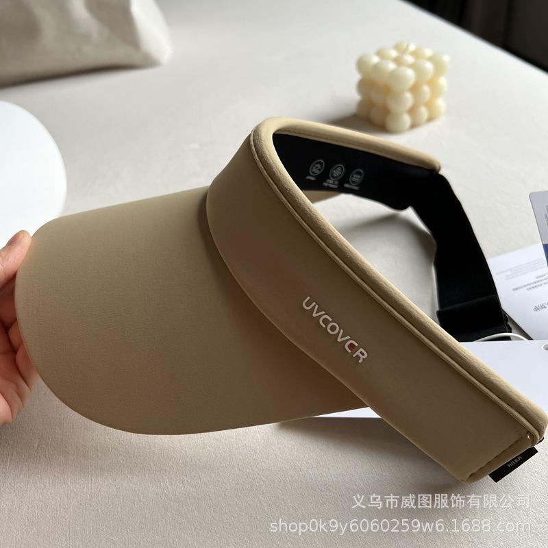 High Quality Empty Top Sun Hat, Travel Ice Silk Sunscreen Hat, Men's and Women's Outdoor Sports Sun Hat, Summer Sun Hat