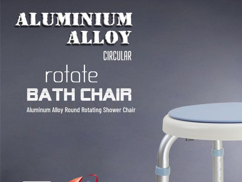 Non-slip Rotating Shower Stool for Elderly, Pregnant Women & Children