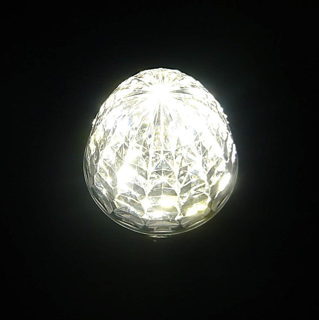 24V LED Side Marker Lamps with Chrome Truck Set of 2 Rings, Accessories, (White)