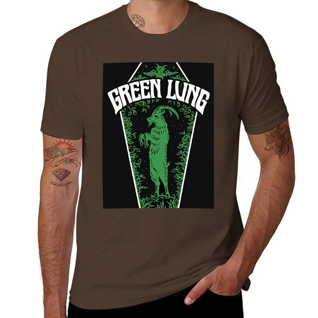 New Green Lung Tshirt Black T Shirts Tops Boys Animal Print Shirt Short Sleeve Tee Unisex
