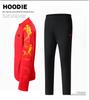 New Autumn Chinese Team Tracksuit with Printed Casual Sportswear
