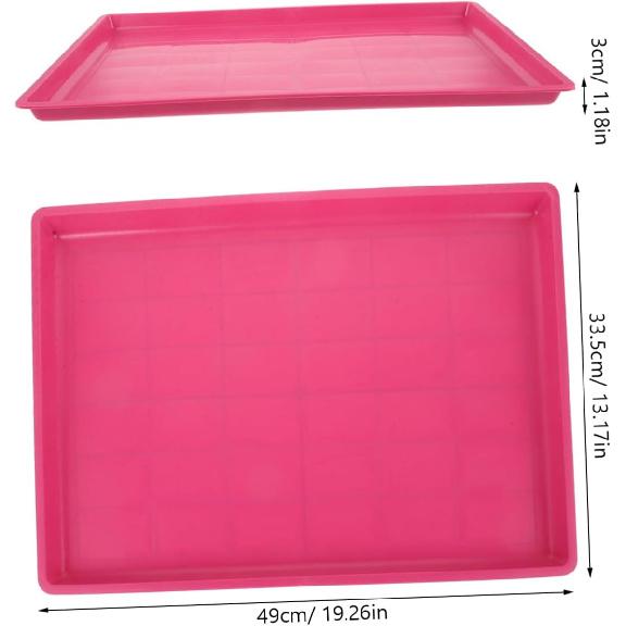 Milisten Replacement Dog Crate Pan,Kennel Tray Dog Crate Bottom Tray for Pet Cages Crates Kennels Dogs Cat Rabbit Ferret Critter