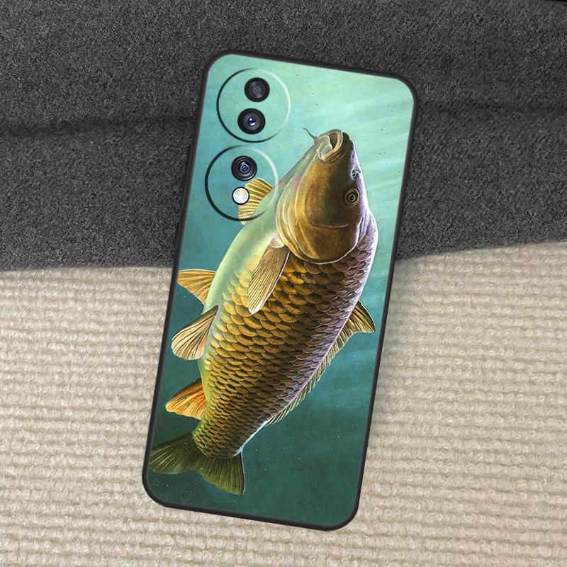 Carp Fishing Case For Honor Magic 7 Pro 5 6 Lite Honor 200 Pro X9b X9a X8b X8a X8 X9 X9c 50 70 90 Cover