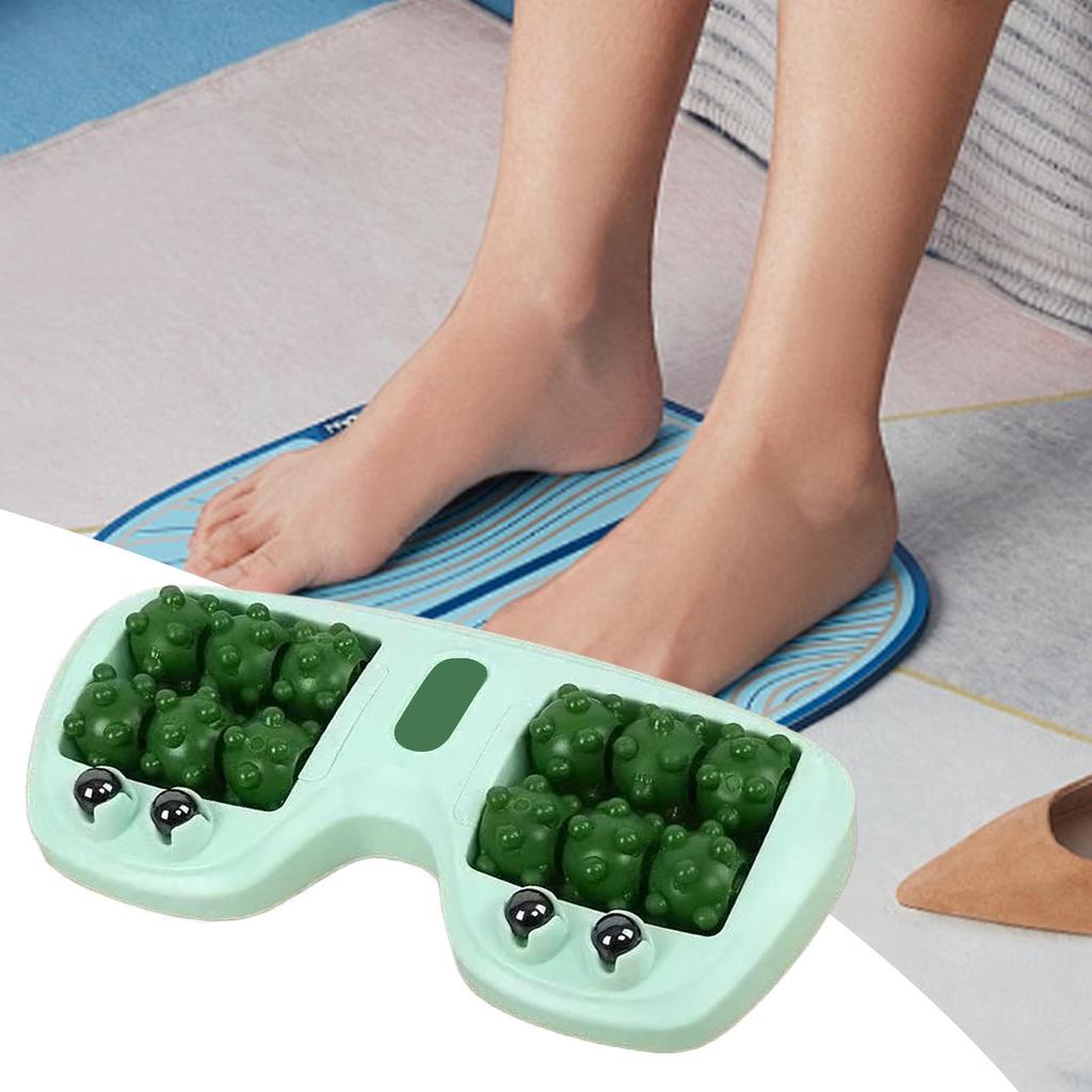 Ergonomic Relieving Tool Foot Massage Roller Double Foot Manual Massage Rolling Exercise Equipment For Women Runners Athletes