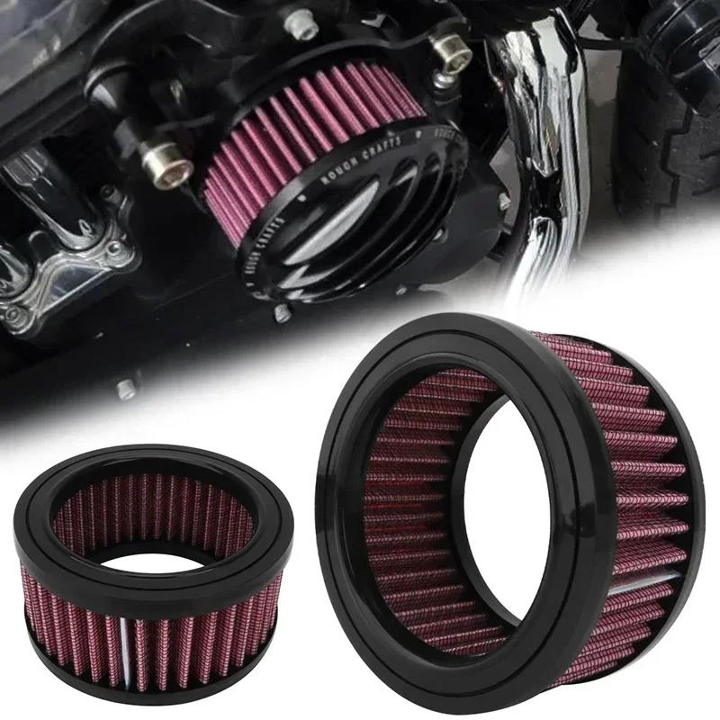 1pc Motorcycles Air Cleaner Intake Filter Universal Air Filter Element Replacement for Harley Sportster XL 883 1200 48 2004-up Air Filters 7