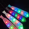 5pcs Glowing Neck Tie Luminous Children Atmosphere Props Accessory for Children Kid Girl Boys Birthday Present