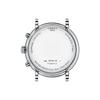 Tissot Orologio da uomo alla moda con cinturino in pelle e quadrante argentata T122.417.16.033.00