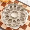 Large Size Sunflower Shape Pie Crust Cutter Stainless Steel Pastry Molds Cookie Biscuit Stamp Cake Decorating Tools