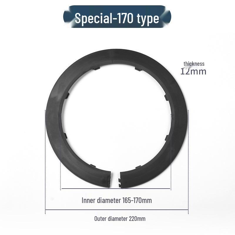Pipe Decorative Snap-On Ring Cover for PVC or Galvanized Fire and Drainpipes