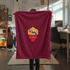 AS Roma2 Flannel Blanket, High quality Comfortable for All Seasons, Home Decor, Warmth and Comfort
