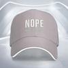 Nein, heute nicht Lustig Slogan Baseballkappe Verstellbar Polyester Lässig Outdoor Unisex Erwachsenen Hut