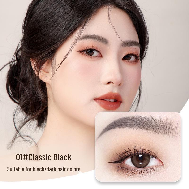 Mei Zhilan 3D Eyebrow Pencil - Waterproof, Smudge-Proof, Highly Pigmented, Long-Lasting, Easy to Use Tinted Brow Mascara.
