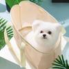 Soft Puppy Shoulder Handbag Breathable Puppy Carrying Bag Pet Supplies Pet Travel Bags  Summer