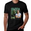 Olivia Benson Vintage T-Shirt Sportlich Atmungsaktiv Kurzarm T-Shirt
