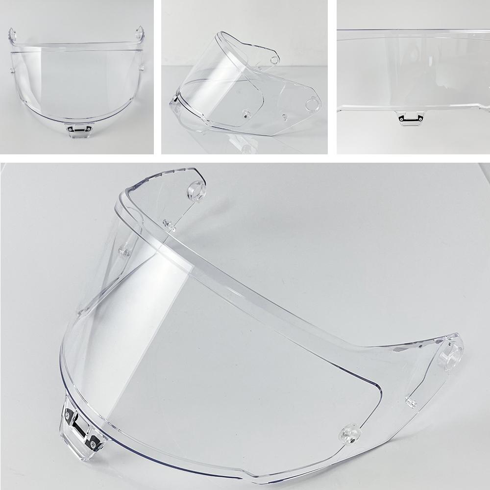 R10 Helmet Visor for Alpinestars Supertech R10 Motorcycle Helmet Visor Goggles Plating Silver Red Replacement Lens