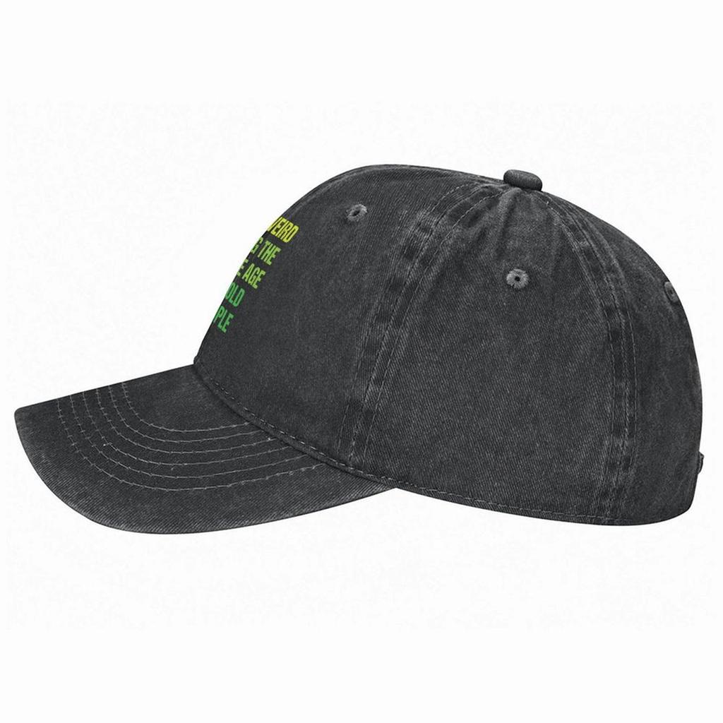 2026 It's Weird Being The Same Age As Old People Retro Design Funny Old People Vintage Baseball Cap Funny Hat Horse Hat Mens Wom