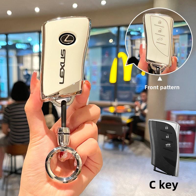 Lexus ES200/ES300h/RX300/NX200 Full TPU Key Cover with Buckle
