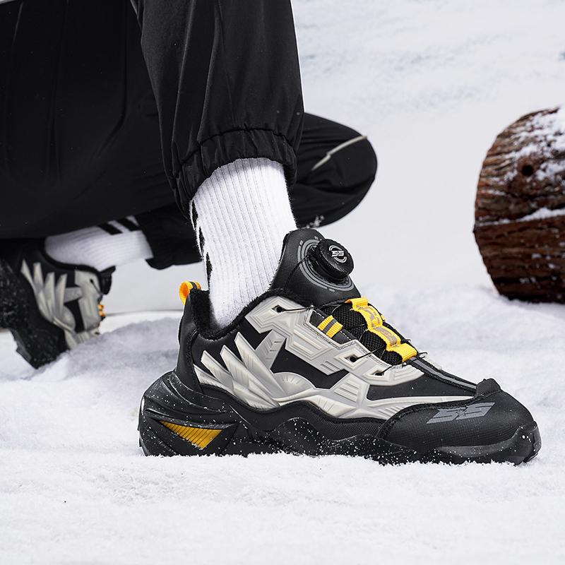 TUINANLE Winter Men Sneakers Casual Sport Shoes for Man Plush Warm Male Sneakers Non-Slip Outdoor Casual Sports Shoes