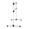 Ballet Barre, Double Beechwood Barre Bar for Home, Freestanding Portable Ballet Stretching Dance Bars, Height Adjustable Anti-Wobble Fitness Gym