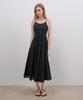 Mind Bridge Woman [W][Adjustable Shoulder Straps] Sleeveless Long Dress - 2 Colors