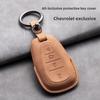 Premium for Nappa Leather Key Cover for Chevy Malibu XL Equinox Blazer Camaro Car Keys