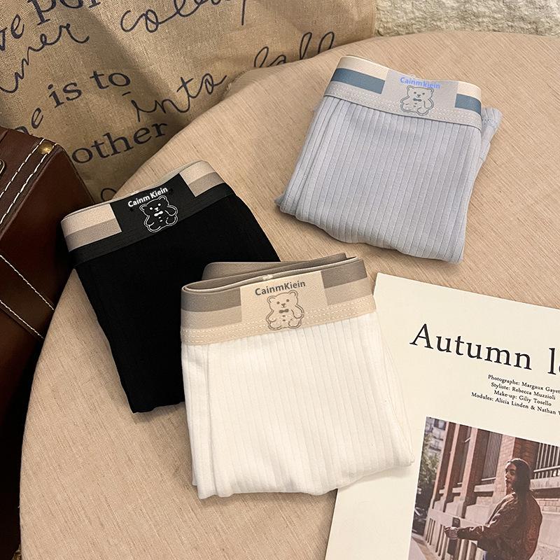 

Мужские боксеры-шорты Bear из чистого хлопка — удобное, дышащее, антибактериальное модное нижнее белье. XL: 100-120 Jin