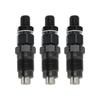 3PC 49033-0039 Fuel Injectors 3070284 3070436 For Kawasaki KAF1000 Polaris UTV