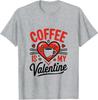 Coffee Lover's Valentine's Day Tee Coffee Design Unisex T-Shirt