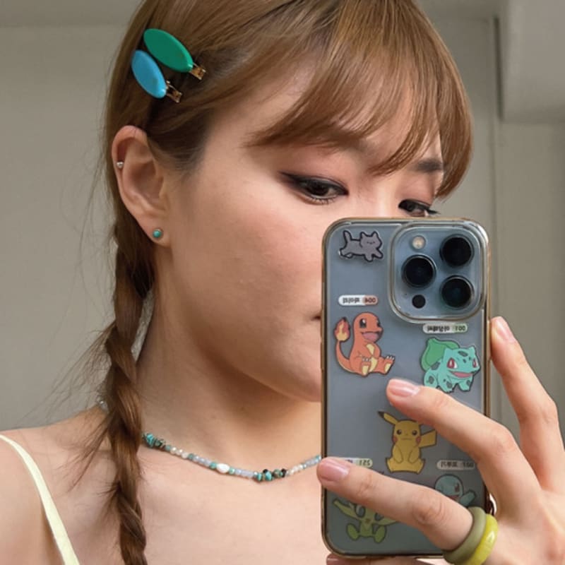 Objet213 Tropical Canoe Hair Clip