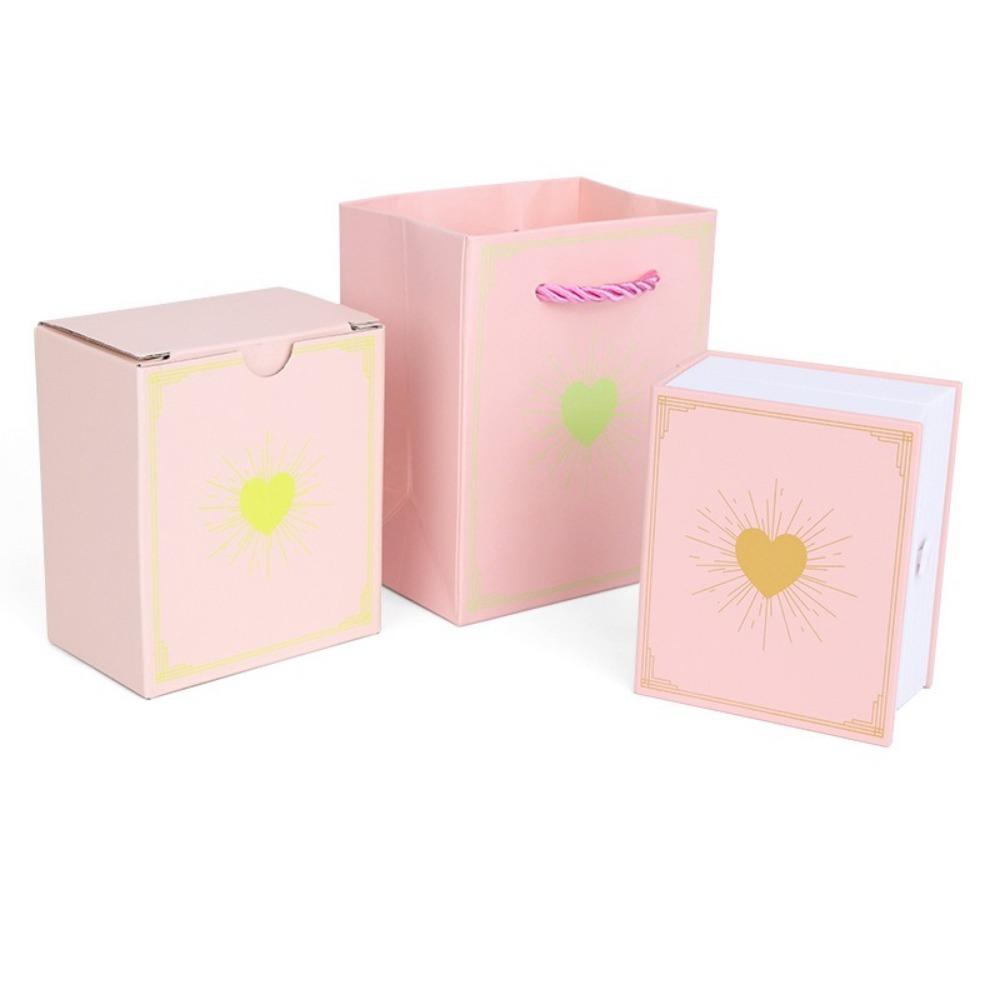 Romantic Book Shape Ring Box Jewelry Packaging Ring Gift Box Creative Gifts Package Box  Earrings