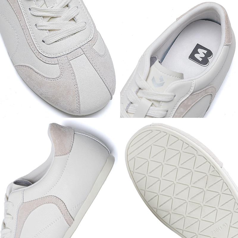 Summer Women's Sports Shoes Versatile Casual Flat-soled Single Shoes Little White Shoes 2025 New German Training Shoes Soft-soled Non-slip Women's Sh