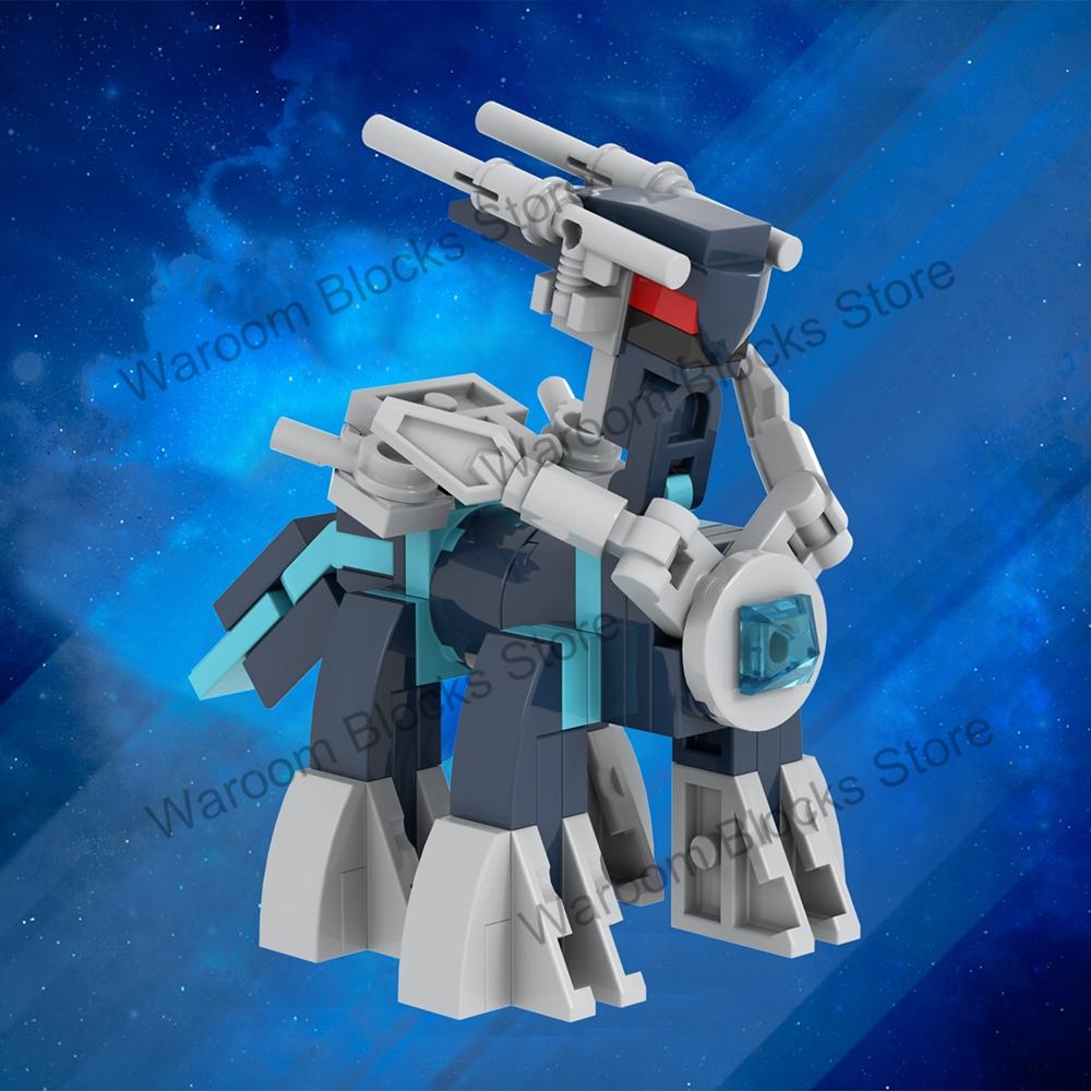 MOOXI MOC Ash Monster Cute Anime Games Compatible Figures Building Blocks Adults Toys For Children Friends Gift Bricks Cheap DIY