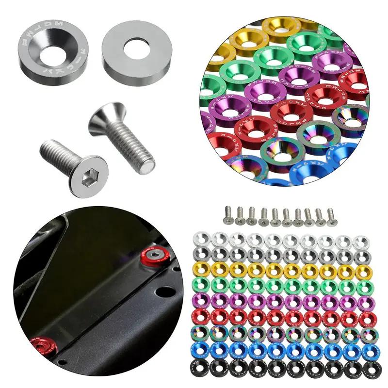 1/2set Scooter Fasteners Screws Handle Bar Screw Washers For Dualtron 1 2 3 Thunder Eagel Ultra Zero 9 Parts Car Screws