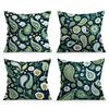 Paisley Pattern Print Pillowcase Vintage Pattern Polyester Cushion Cover Throw Pillow Sofa Decoration Pillowcover Home Decor