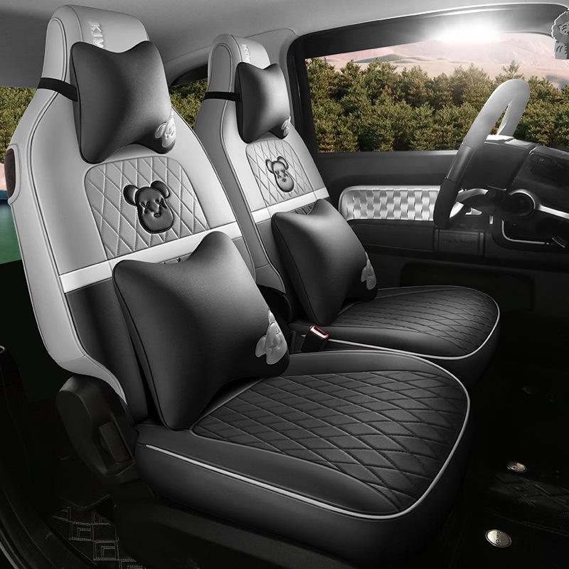 CSL Full Wrap Sports Leather Seat Cushion for Baojun EV – All Season