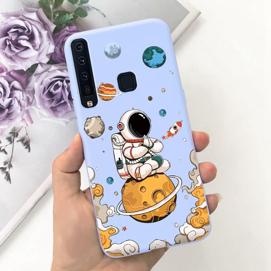 Hülle Für Samsung Galaxy A9 (2018) Niedliche Cartoon-Bonbonfarbene Weiche Silikon-Handyhüllen Für Samsung A9 2018 SM-A920F A9200 Bumper