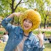 Soft Comfortable Simulation Fruit Hat Unique Durian Photo Hat Novelty Food Shape Hat  Party