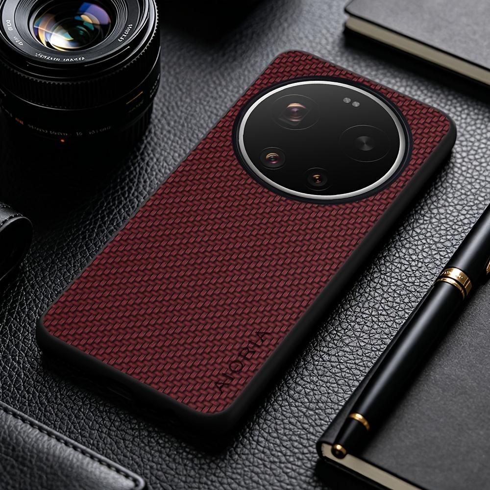 Phone Case: New Stylish Business Casual Phone Case for Xiaomi 17T Pro 17 Pro Max Ultra Faux Carbon Fiber Synthetic Leather Phone Cover