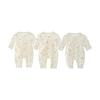 [DWSIOOW] Newborn Underwear, Combination Underwear, Romper, Cute Print, Set of 3, Year-round Material, Baby Clothes, Boys, Girls, Baby Preparation,