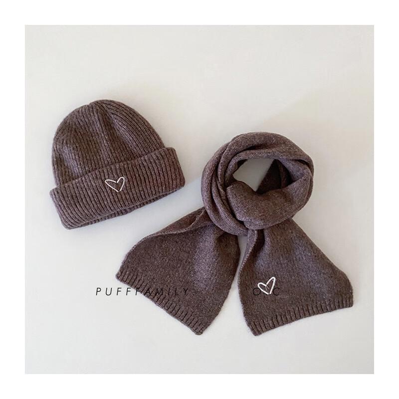 Kids' Winter Knit Hat & Scarf Set