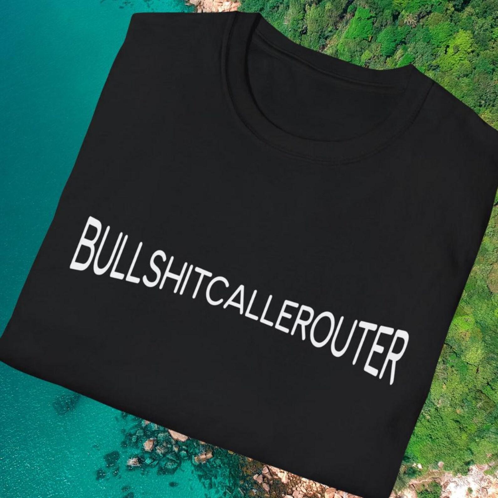 Anti Trump Funny Political Shirt, Office Tee, Bold Statement Graphic Tee, Anti-Liar Bullshit Caller Outer T-Shirt S