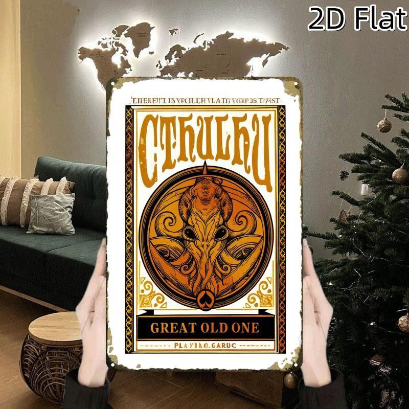 Playing Cards Poster Metal Sign 20x30cm Wall Art