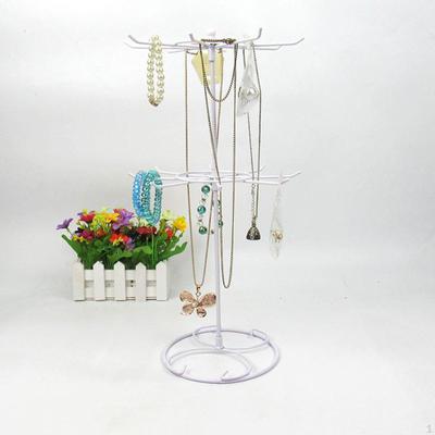 Jewelry Display Rack Bracelet Holder Stand Rotating Earring for