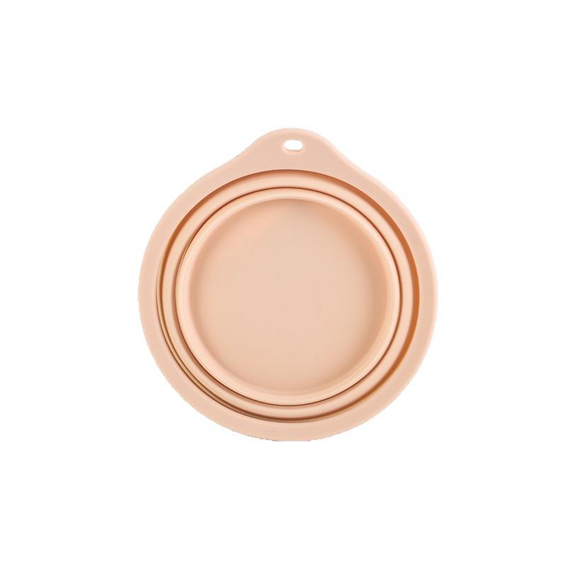 Collapsible Silicone Dog Bowl - Portable Outdoor Pet Food & Water Bowl