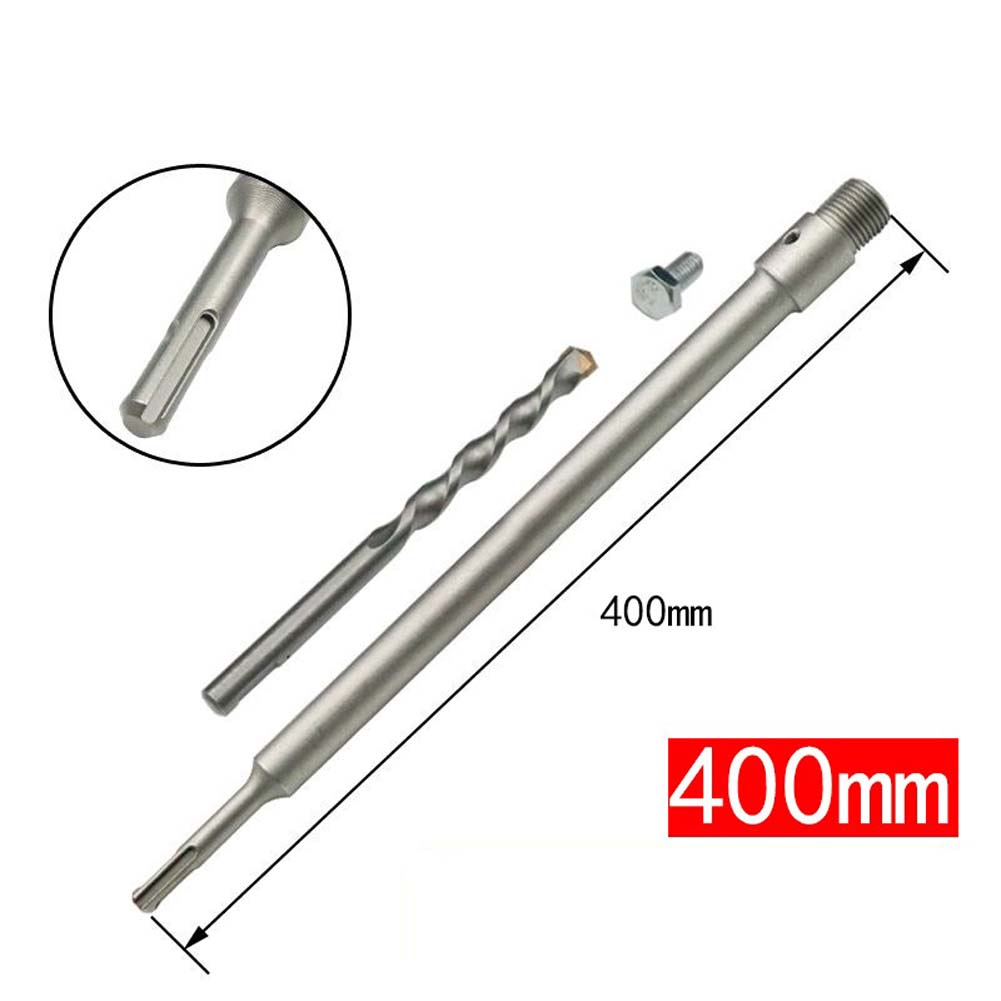 1 Pcs 110-500mm Concrete Hole Opener Electric Drill Bit Hollow Core Cement Round SDS Wall Drilling Tool Drill Bit Extension Rod