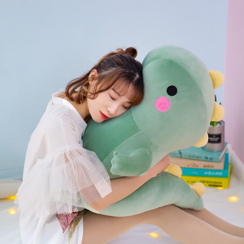 25-40CM Lovely Dinosaur Plush Toys Super Soft Cartoon Stuffed Animal Dino Dolls for Kids Baby Hug Doll Sleep Pillow Home Decor